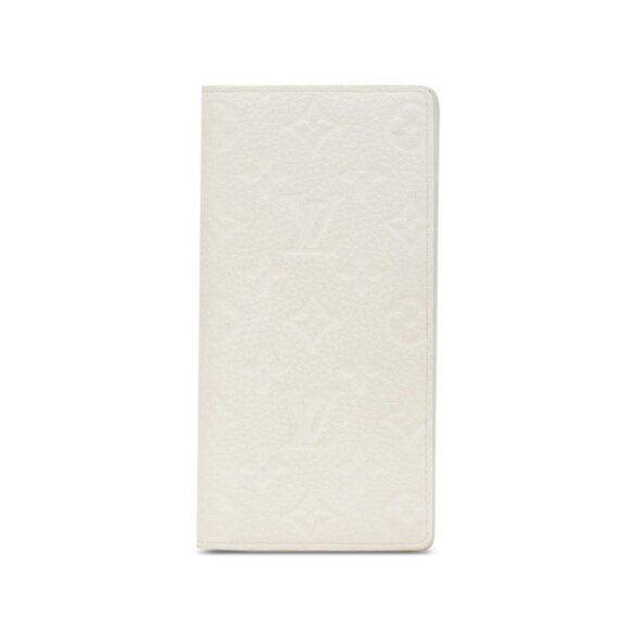LOUIS VUITTON White Monogram Leather Wallet - Picture 1 of 8